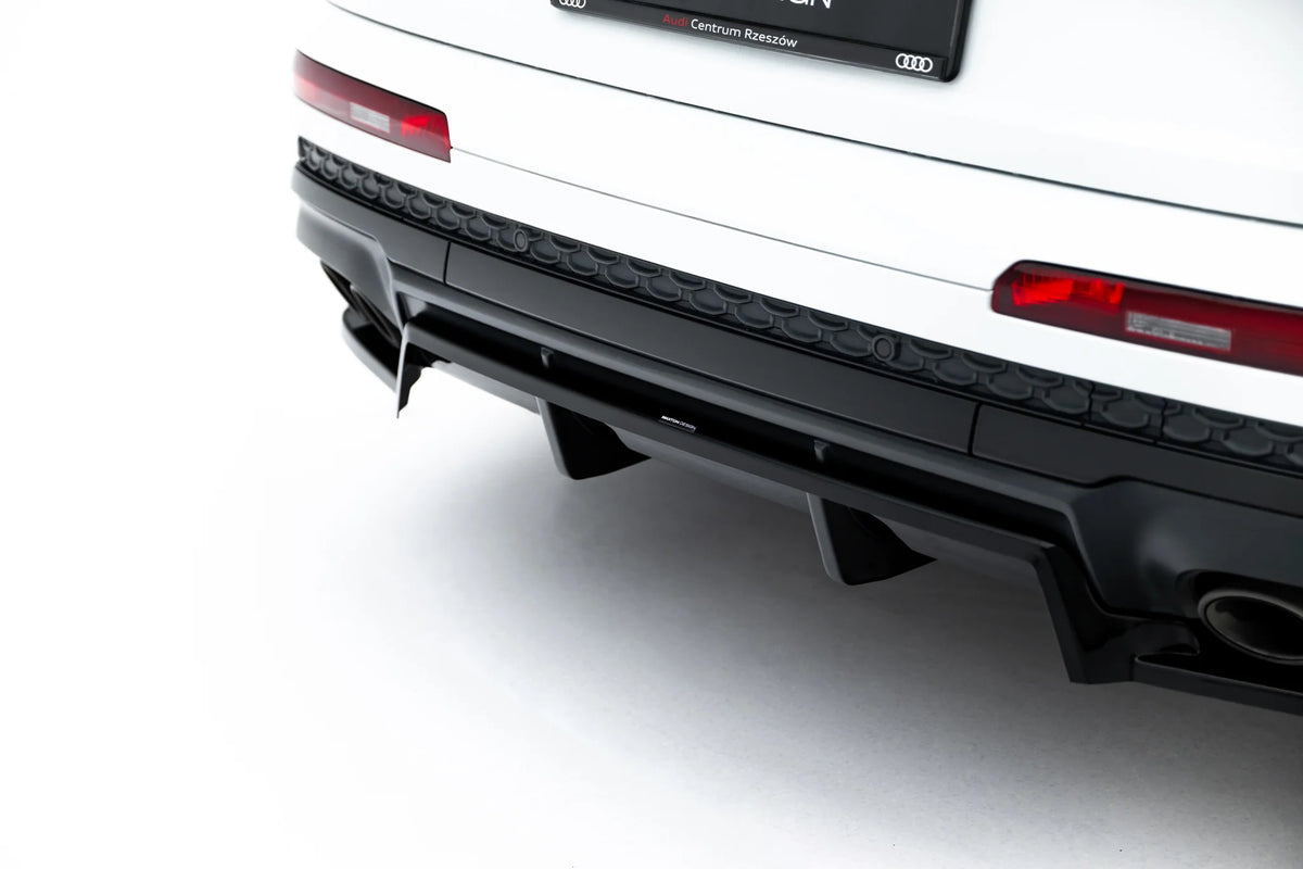 Mittlerer Heckdiffusor (mit einem vertikalem balken) Audi SQ7 MK2 Facelift 2