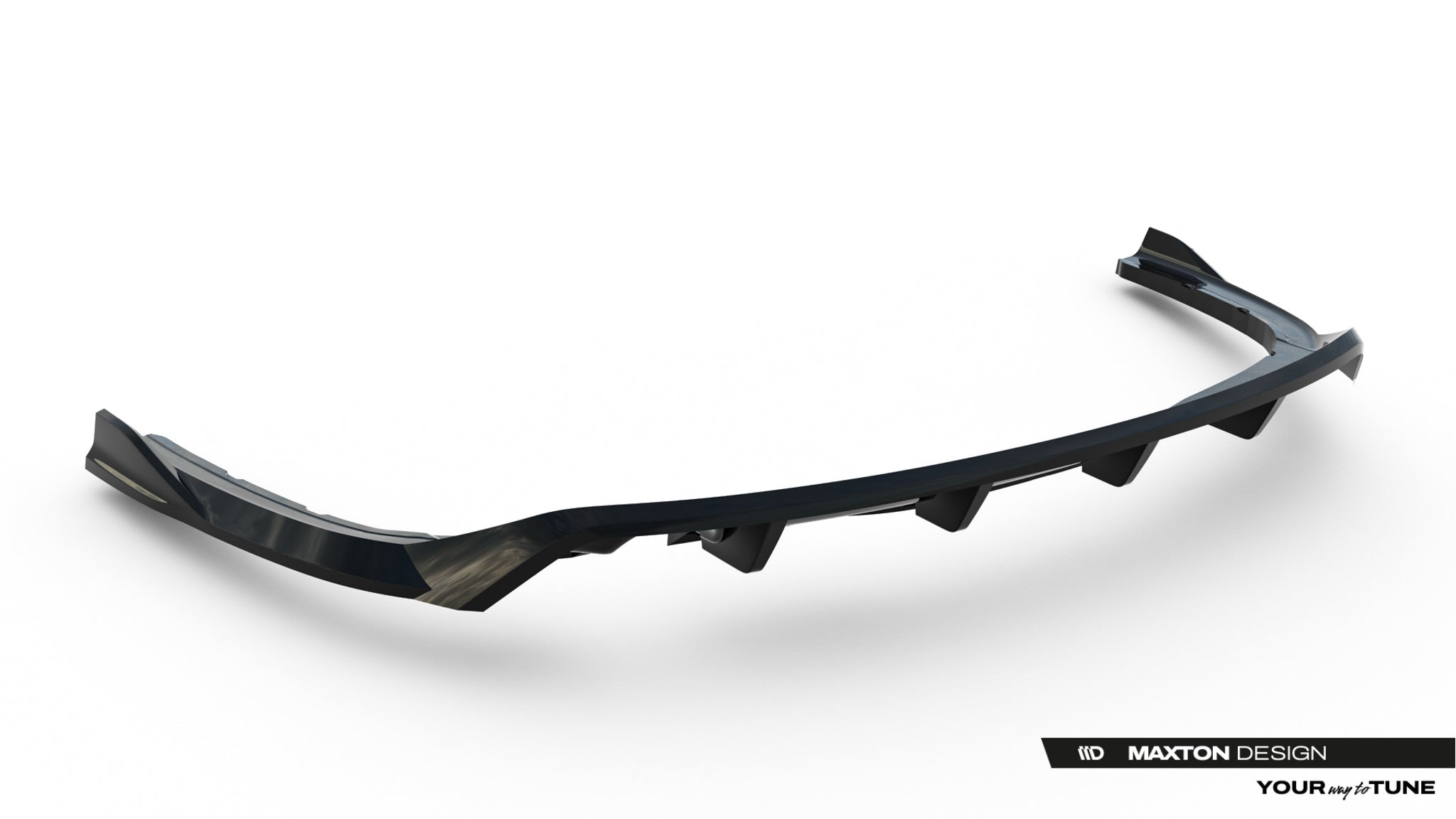 Mittlerer Heckdiffusor (mit einem vertikalem balken) BMW 3 Sportline Sedan / Touring F30 / F31