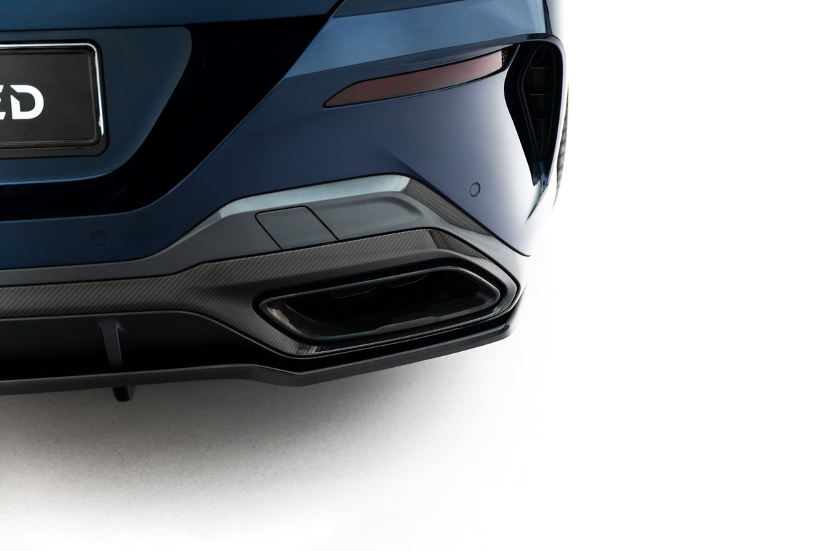Mittlerer Heckdiffusor (mit einem vertikalem balken) BMW 8 Gran Coupe M-PACK G16