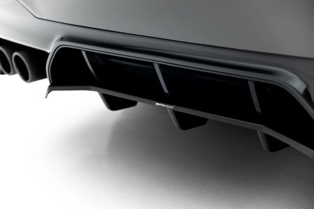 Mittlerer Heckdiffusor (mit einem vertikalem balken) BMW M5 F90 / F90 Facelift