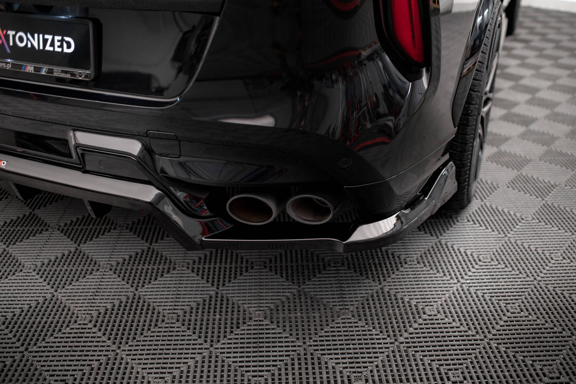 Heck Mittlerer Diffusor BMW X6 M F96