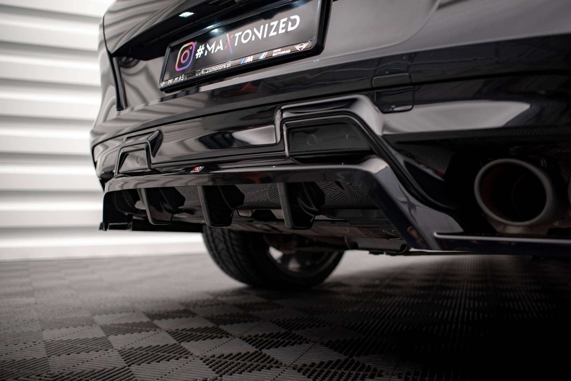 Heck Mittlerer Diffusor BMW X6 M F96