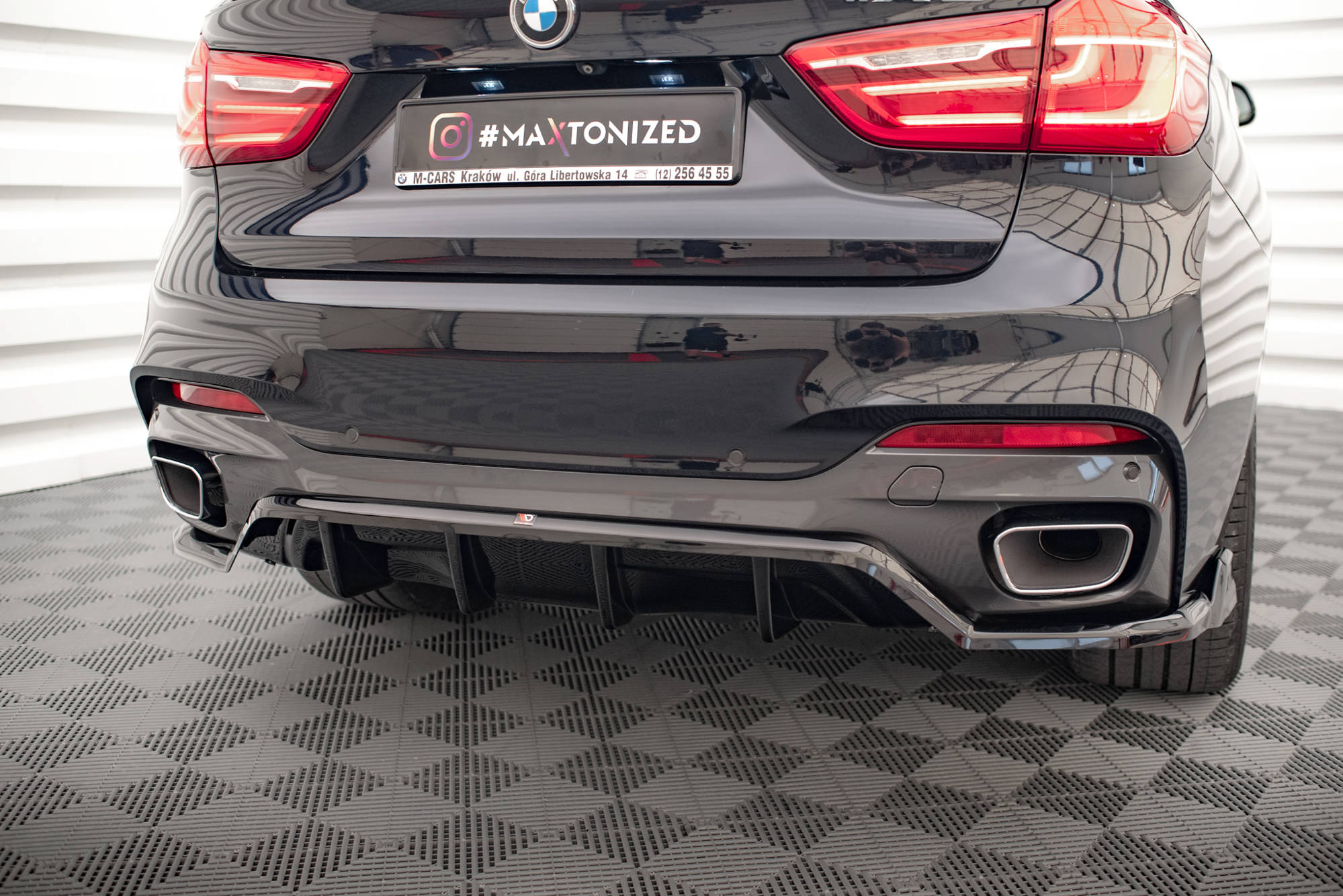 Heckdiffusor BMW X6 M-Pack F16