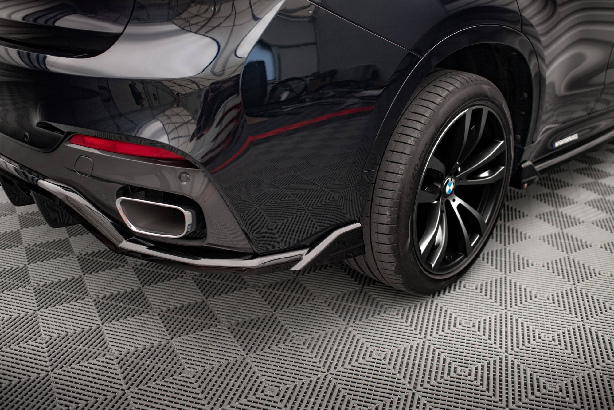 Heckdiffusor BMW X6 M-Pack F16