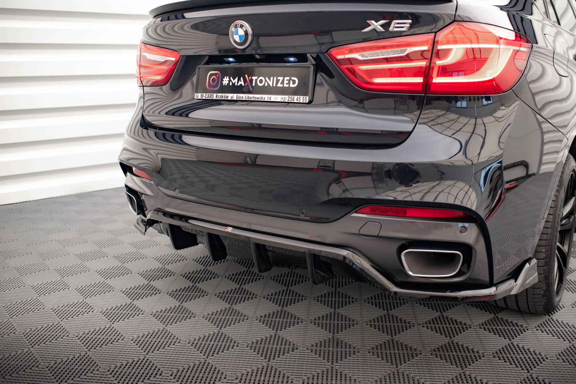 Heckdiffusor BMW X6 M-Pack F16