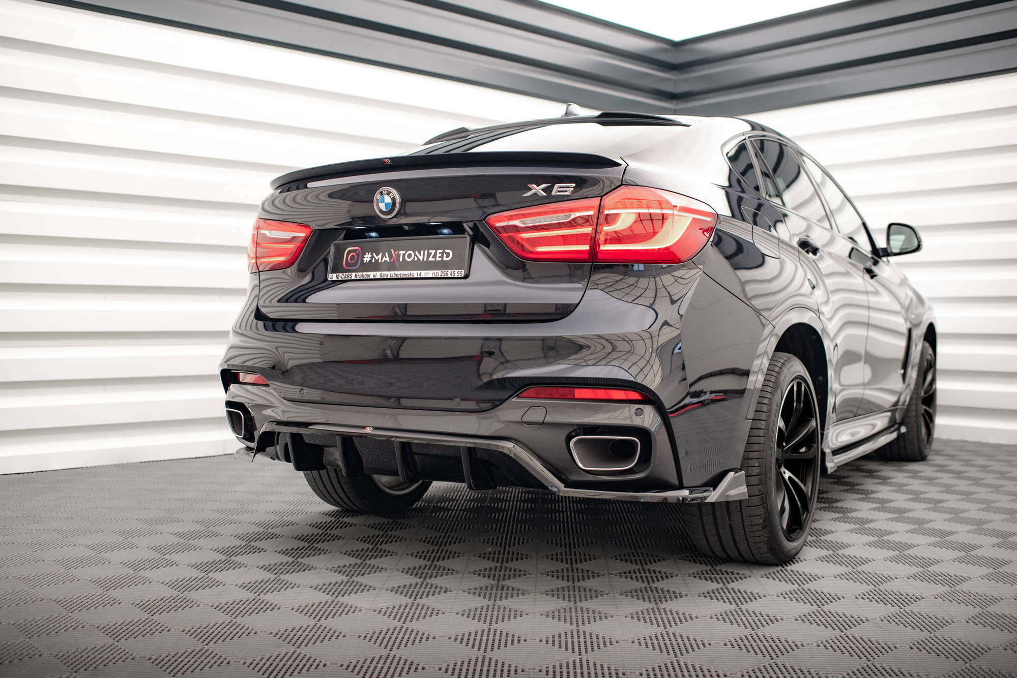 Heckdiffusor BMW X6 M-Pack F16