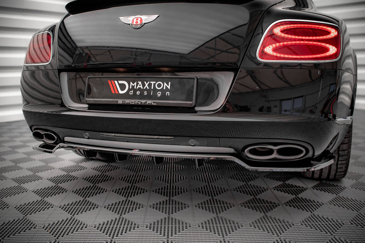 Mittlerer Heckdiffusor (mit einem vertikalem balken) Bentley Continental GT V.8 S MK2