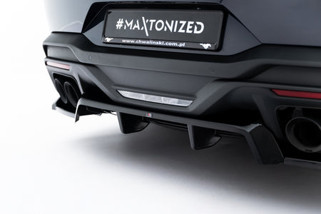 Mittlerer Heckdiffusor (mit einem vertikalem balken) Ford Mustang Dark Horse MK7