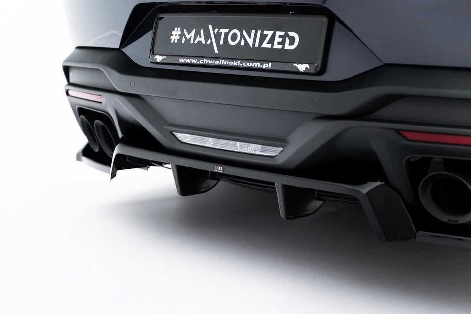 Mittlerer Heckdiffusor (mit einem vertikalem balken) Ford Mustang Dark Horse MK7