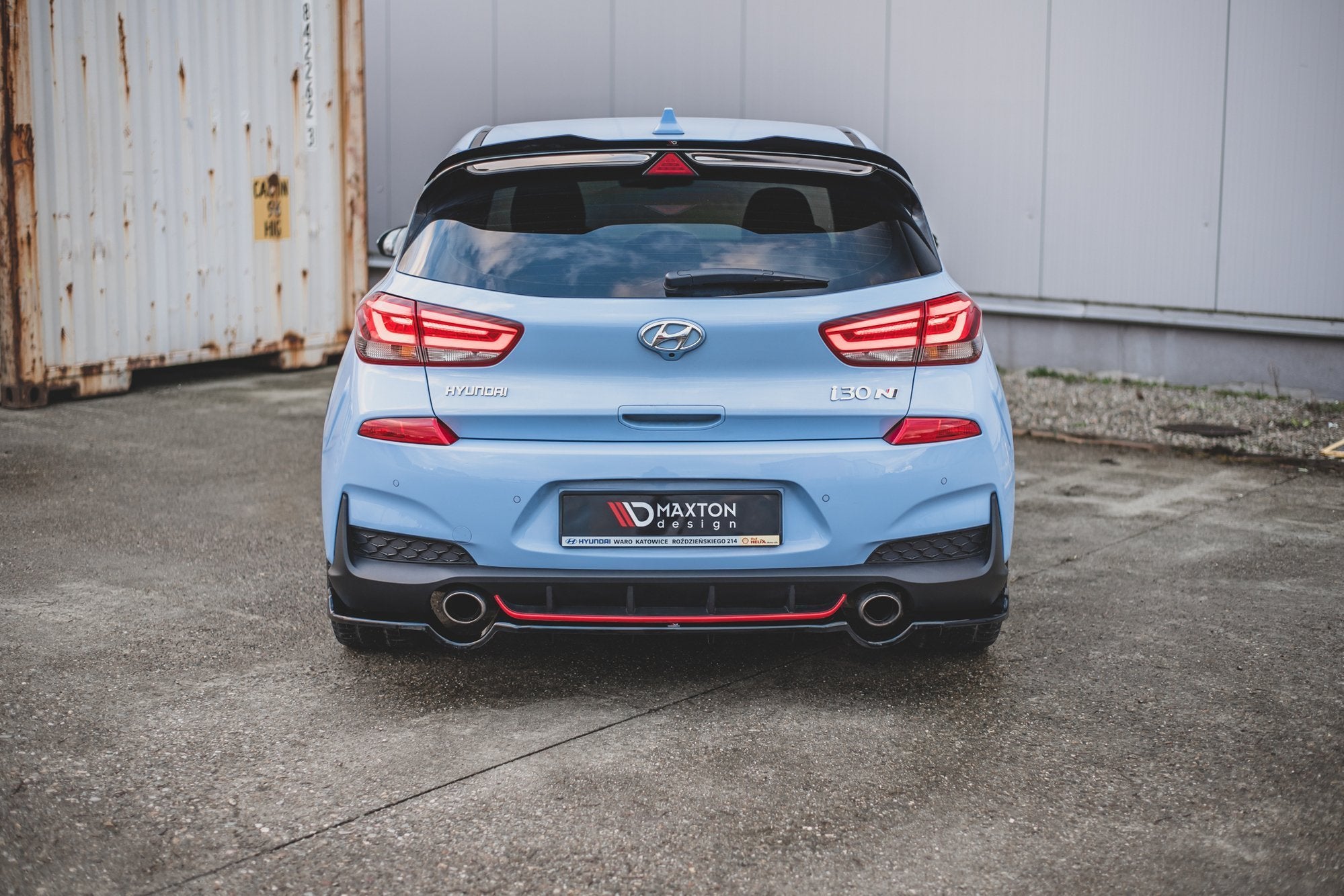 Heckdiffusor Hyundai I30 N Mk3 Hatchback