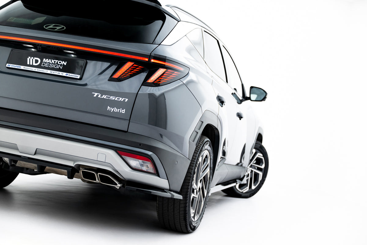 Mittlerer Heckdiffusor (mit einem vertikalem balken) Hyundai Tucson MK4 Facelift