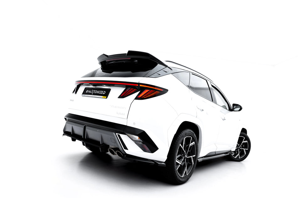 Mittlerer Heckdiffusor (mit einem vertikalem balken) Hyundai Tucson N-Line MK4 Facelift