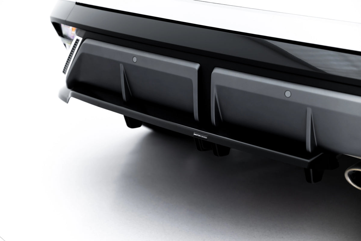 Mittlerer Heckdiffusor (mit einem vertikalem balken) Hyundai Tucson N-Line MK4 Facelift