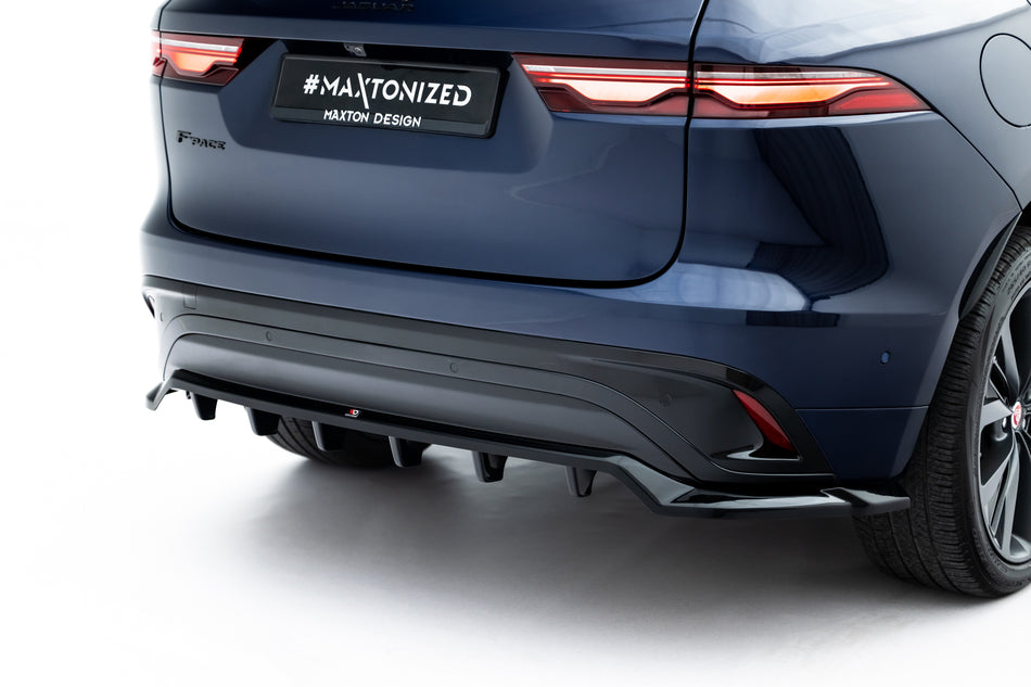 Mittlerer Heckdiffusor (mit einem vertikalem balken) Jaguar F-Pace R-Sport X761 Facelift