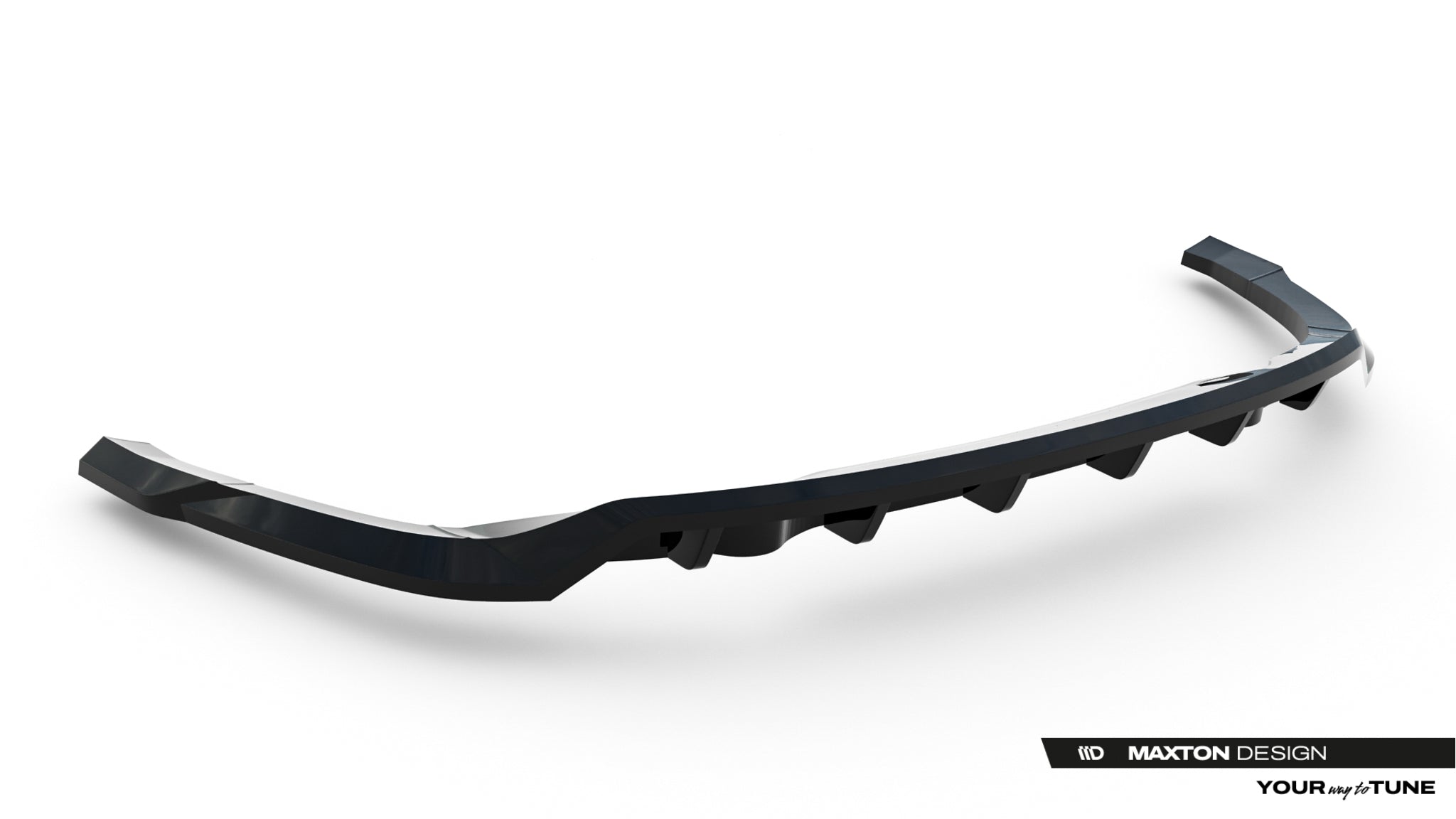 Mittlerer Heckdiffusor (mit einem vertikalem balken) Jaguar F-Pace R-Sport X761 Facelift