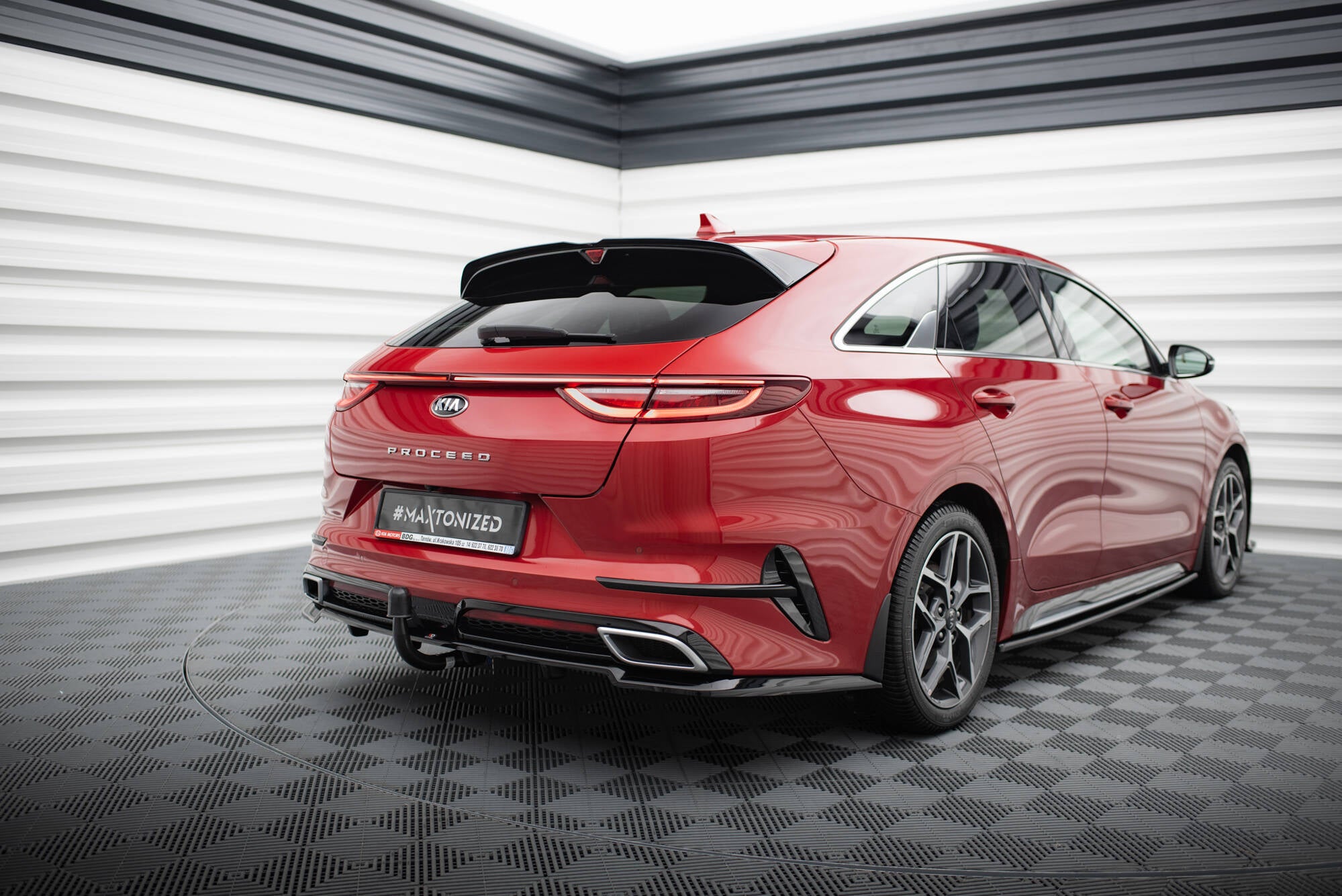Heckdiffusor Kia ProCeed GT-Line Mk1