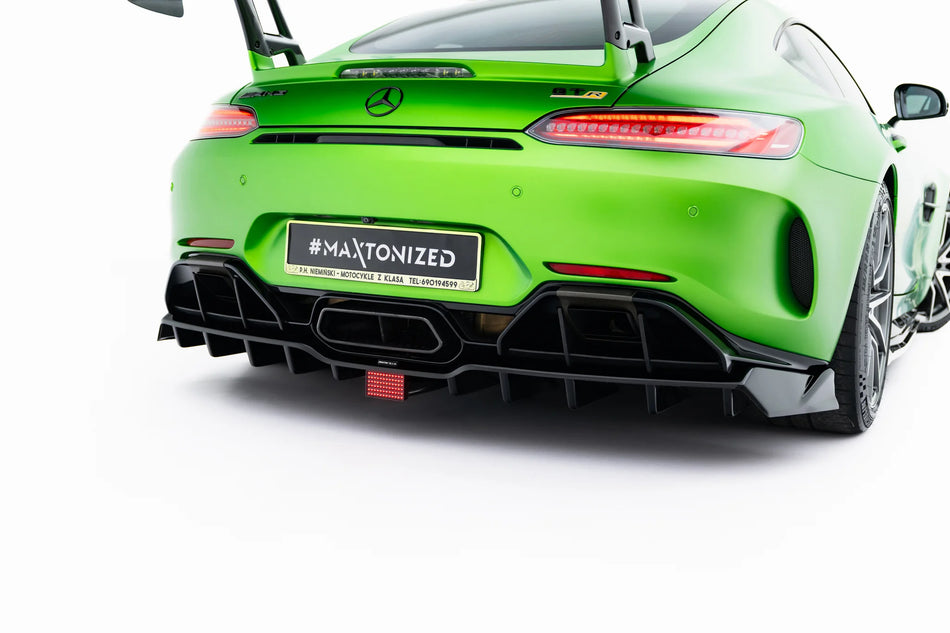 Mittlerer Heckdiffusor (mit einem vertikalem balken) + LED Mercedes-AMG GT R C190 Facelift