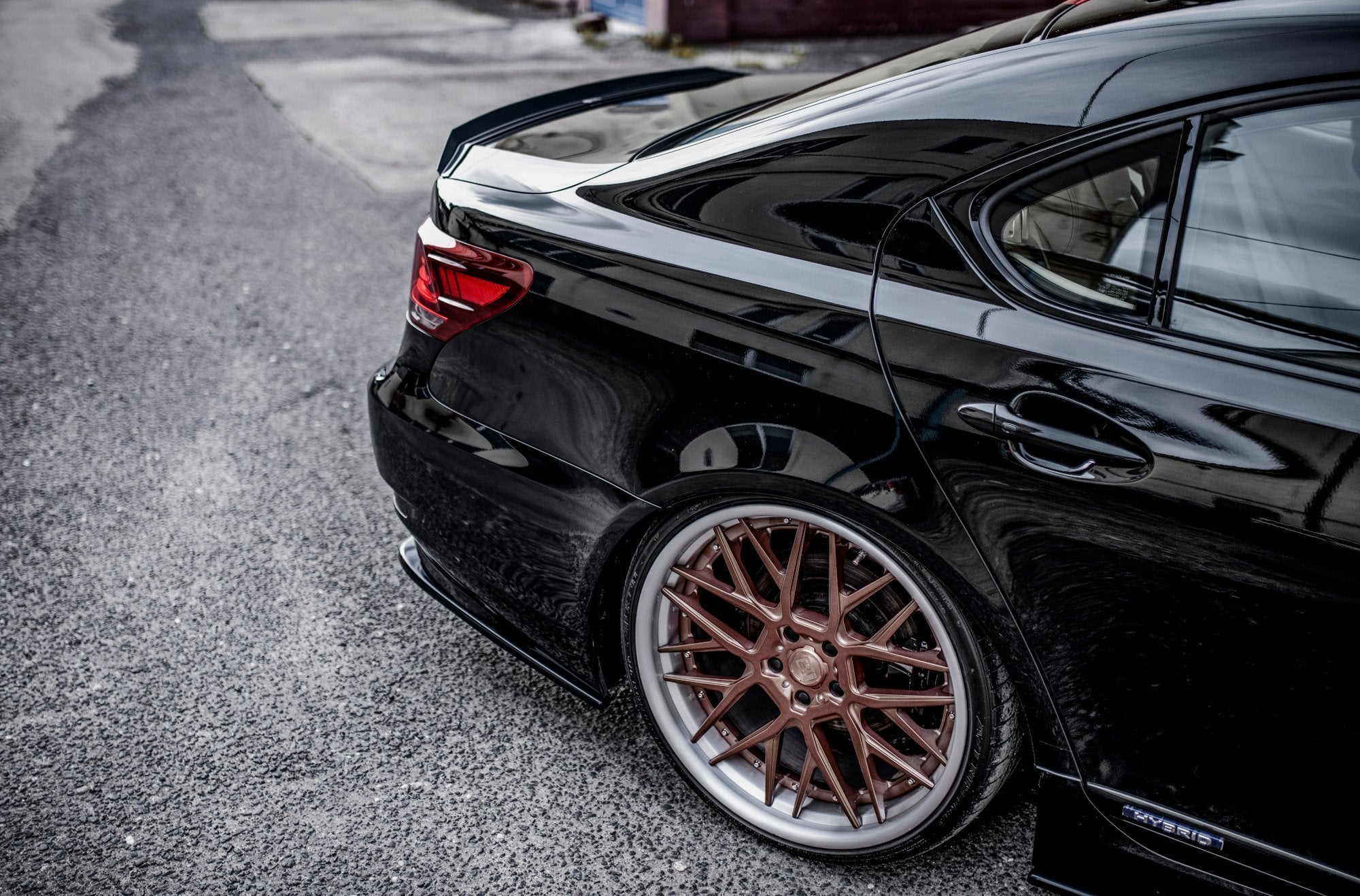 Heckdiffusor Lexus LS Mk4 Facelift