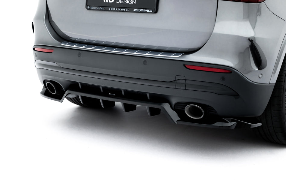 Mittlerer Heckdiffusor (mit einem vertikalem balken) Mercedes-AMG GLA 35 H247 Facelift