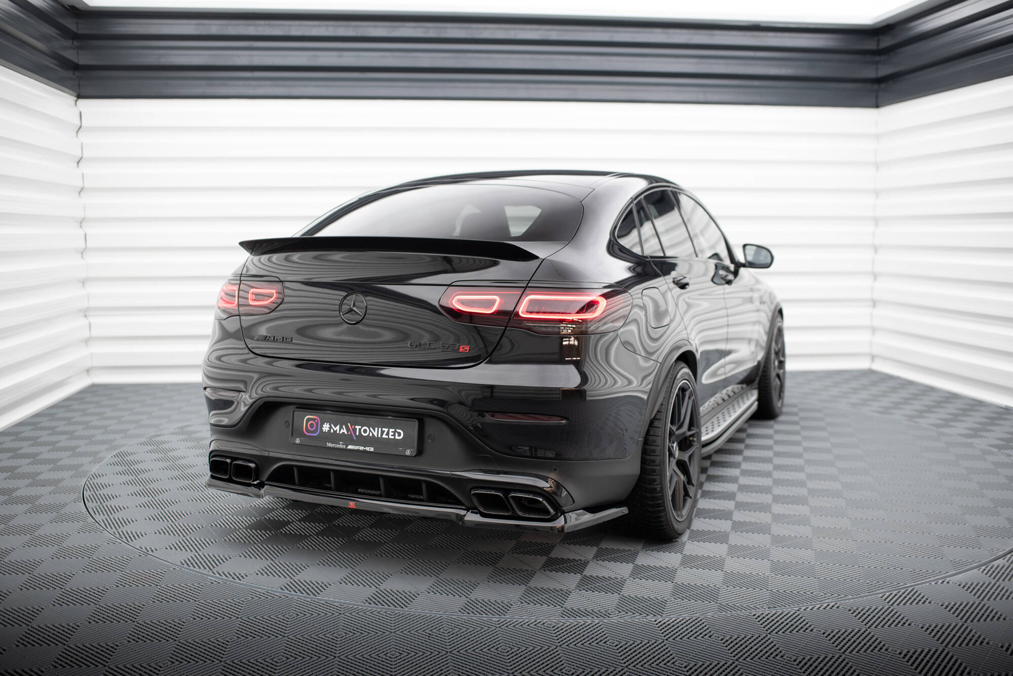 Heckdiffusor Mercedes-AMG GLC 63 Coupe C253 Facelift