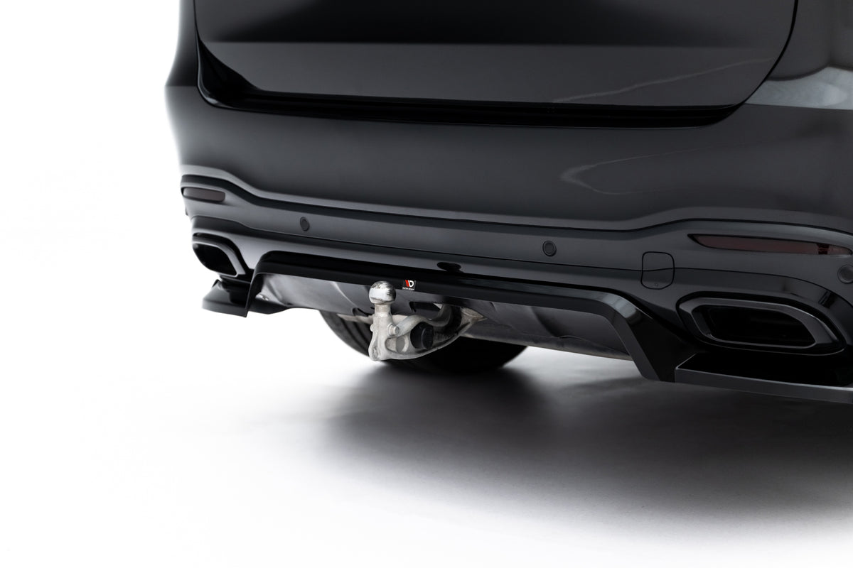 Mittlerer Heckdiffusor (mit einem vertikalem balken) Mercedes-Benz GLS AMG-Line X167 Facelift
