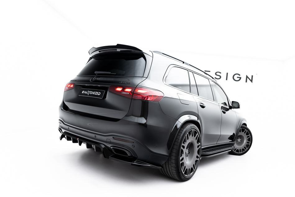 Mittlerer Heckdiffusor (mit einem vertikalem balken) Mercedes-Benz GLS AMG-Line X167 Facelift