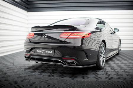 Mittlerer Heckdiffusor (mit einem vertikalem balken) Mercedes-Benz S Coupe AMG-Line C217 Facelift