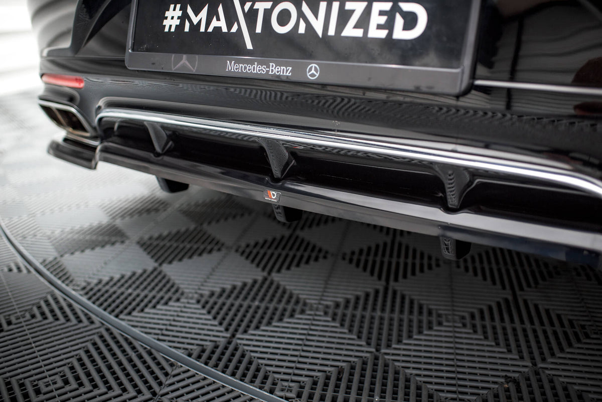 Mittlerer Heckdiffusor (mit einem vertikalem balken) Mercedes-Benz S Coupe AMG-Line C217 Facelift