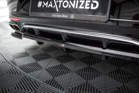 Mittlerer Heckdiffusor (mit einem vertikalem balken) Mercedes-Benz S Coupe AMG-Line C217 Facelift