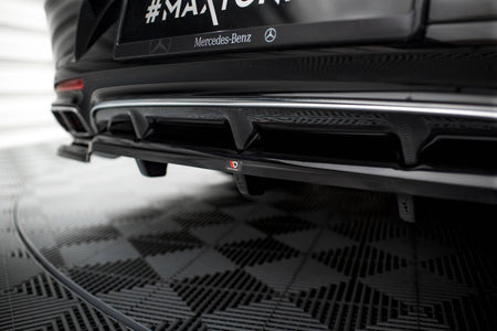 Mittlerer Heckdiffusor (mit einem vertikalem balken) Mercedes-Benz S Coupe AMG-Line C217 Facelift
