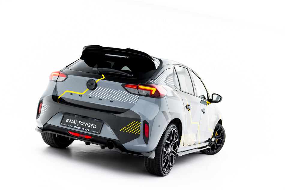 Mittlerer Heckdiffusor (mit einem vertikalem balken) Opel Corsa F Facelift (MK6 Facelift)
