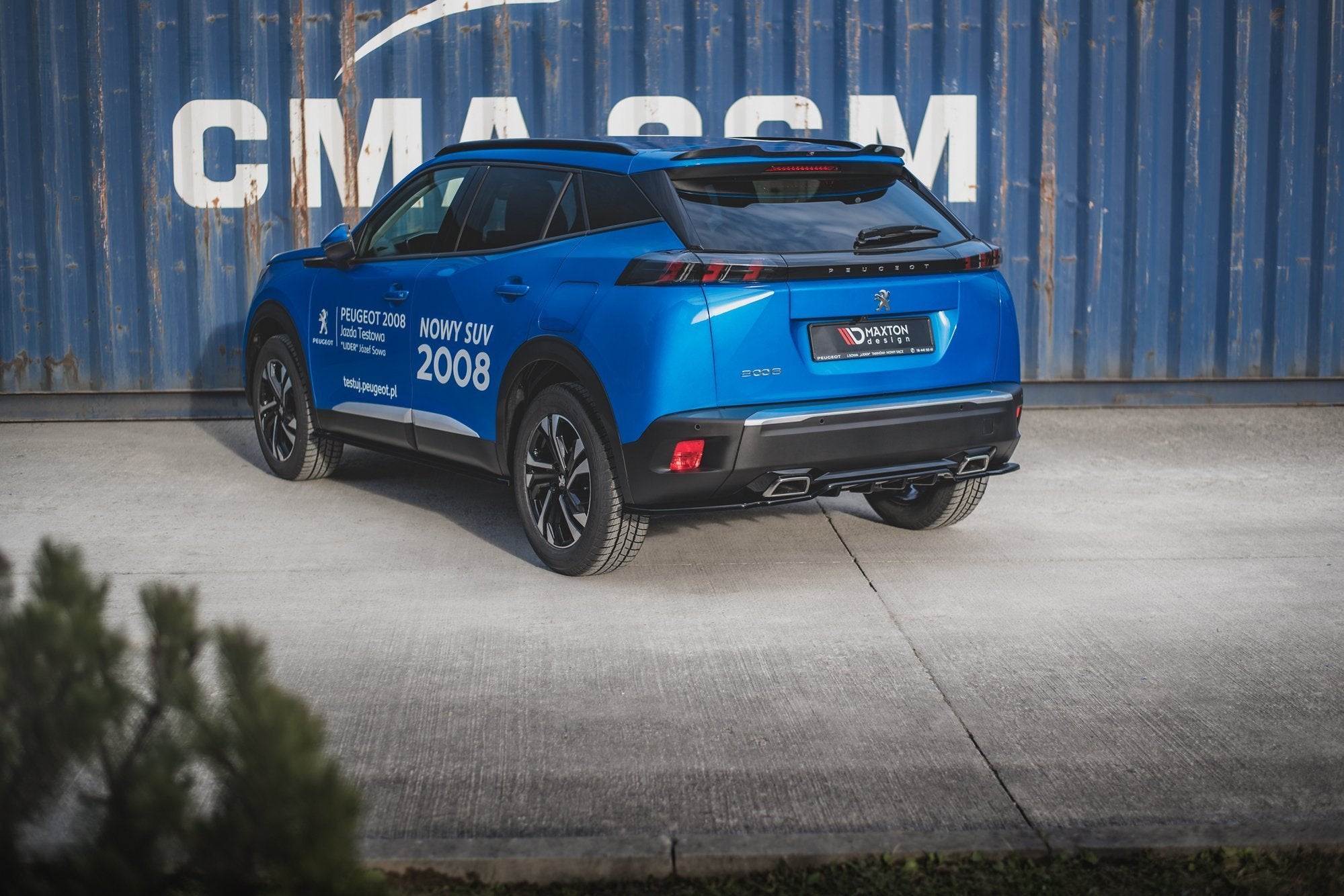 Heckdiffusor Peugeot 2008 Mk2