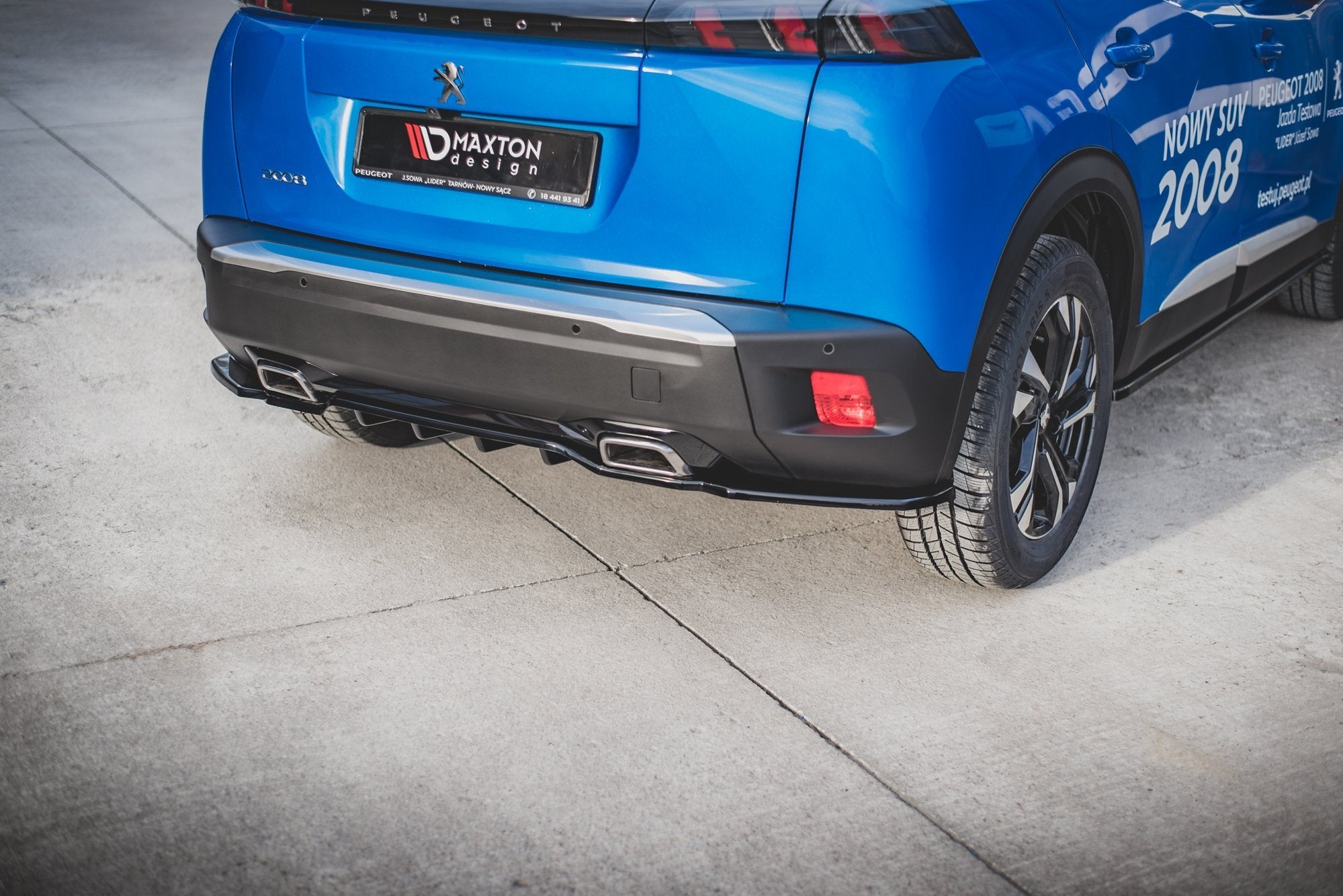Heckdiffusor Peugeot 2008 Mk2