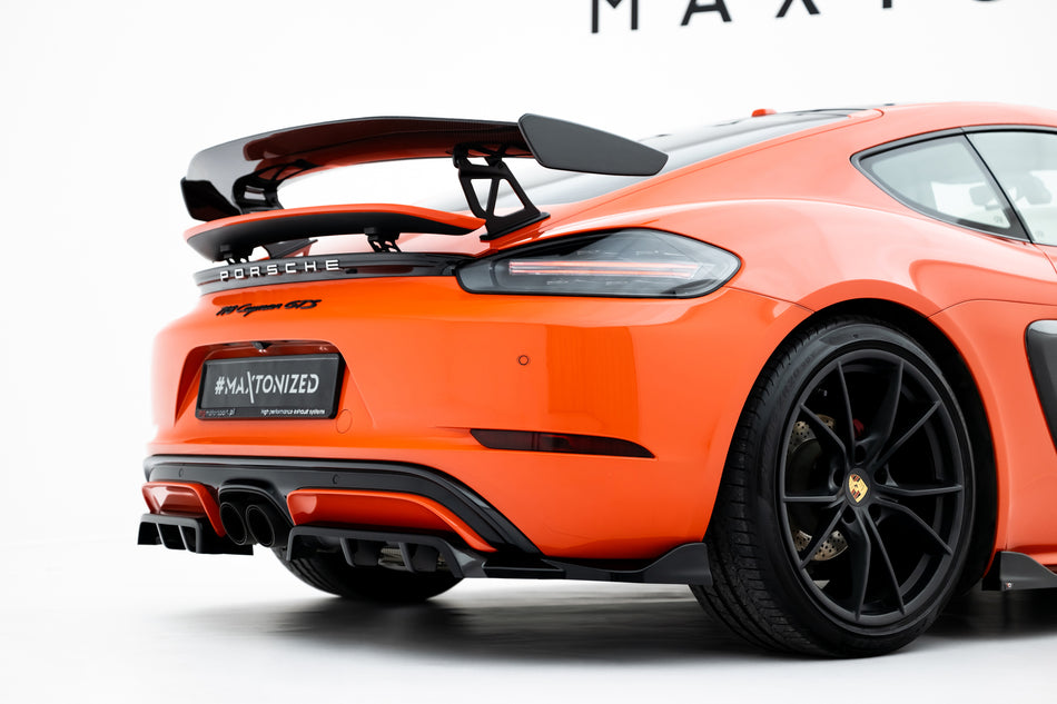 Mittlerer Heckdiffusor (mit einem vertikalem balken) Porsche 718 Cayman GTS 982C