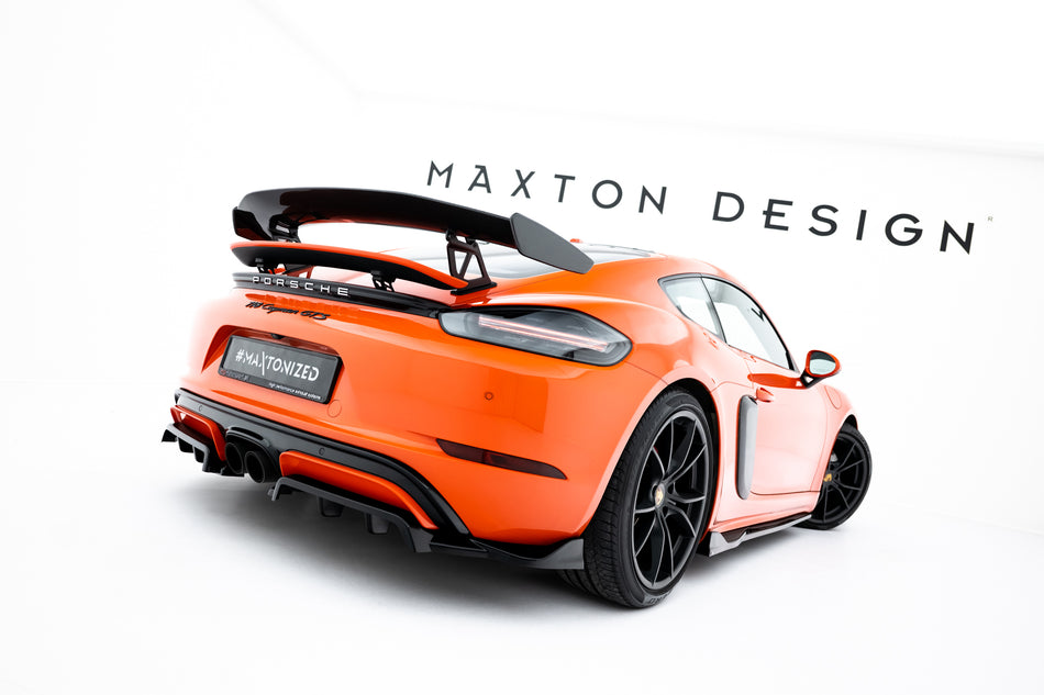 Mittlerer Heckdiffusor (mit einem vertikalem balken) Porsche 718 Cayman GTS 982C