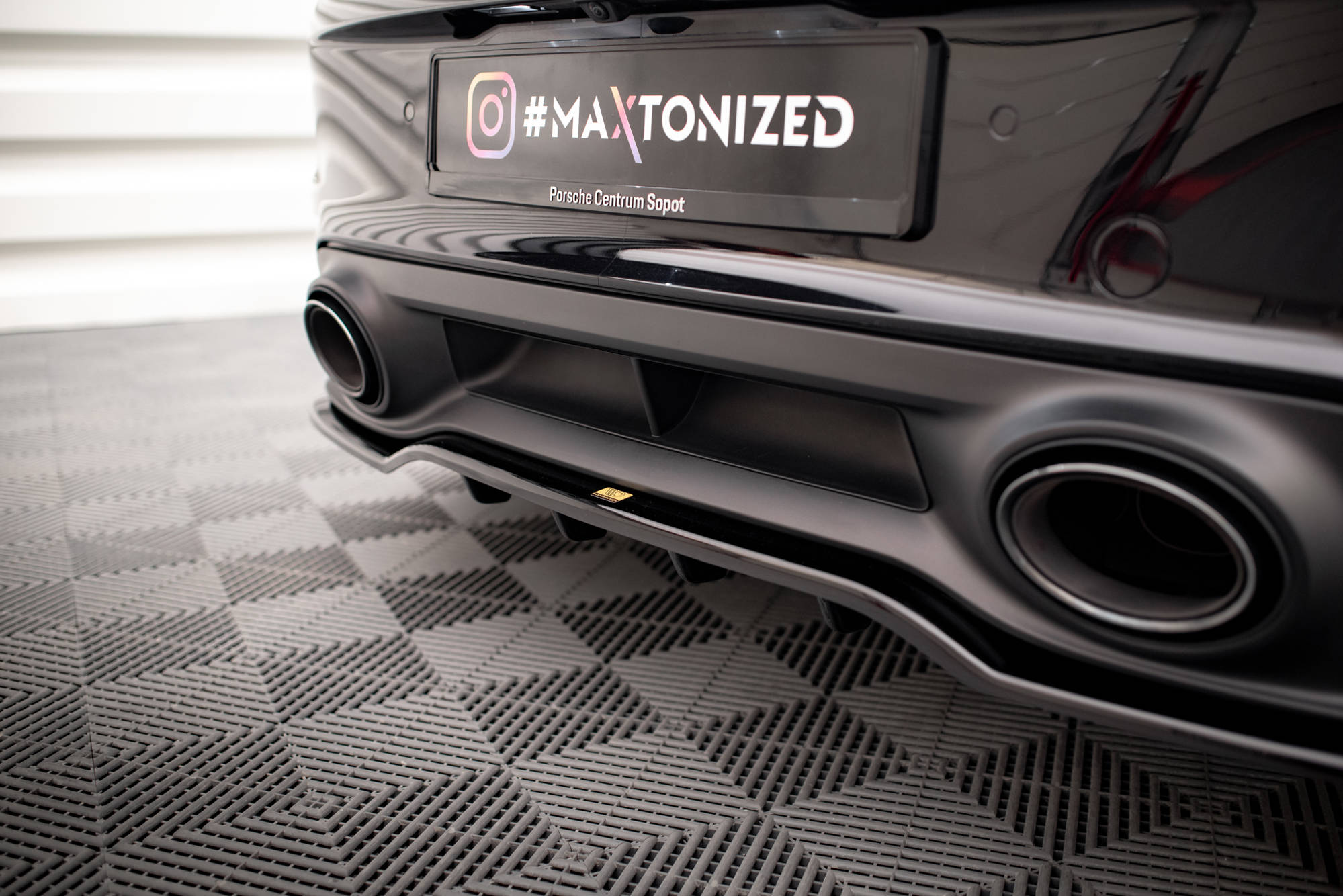 Heckdiffusor Porsche 911 Turbo S 992