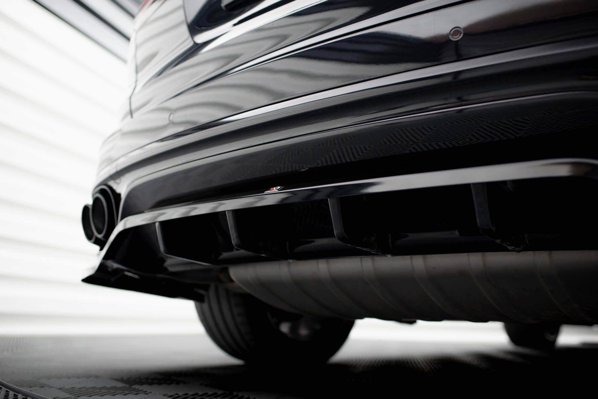 Heckdiffusor Porsche Cayenne Mk2 Facelift