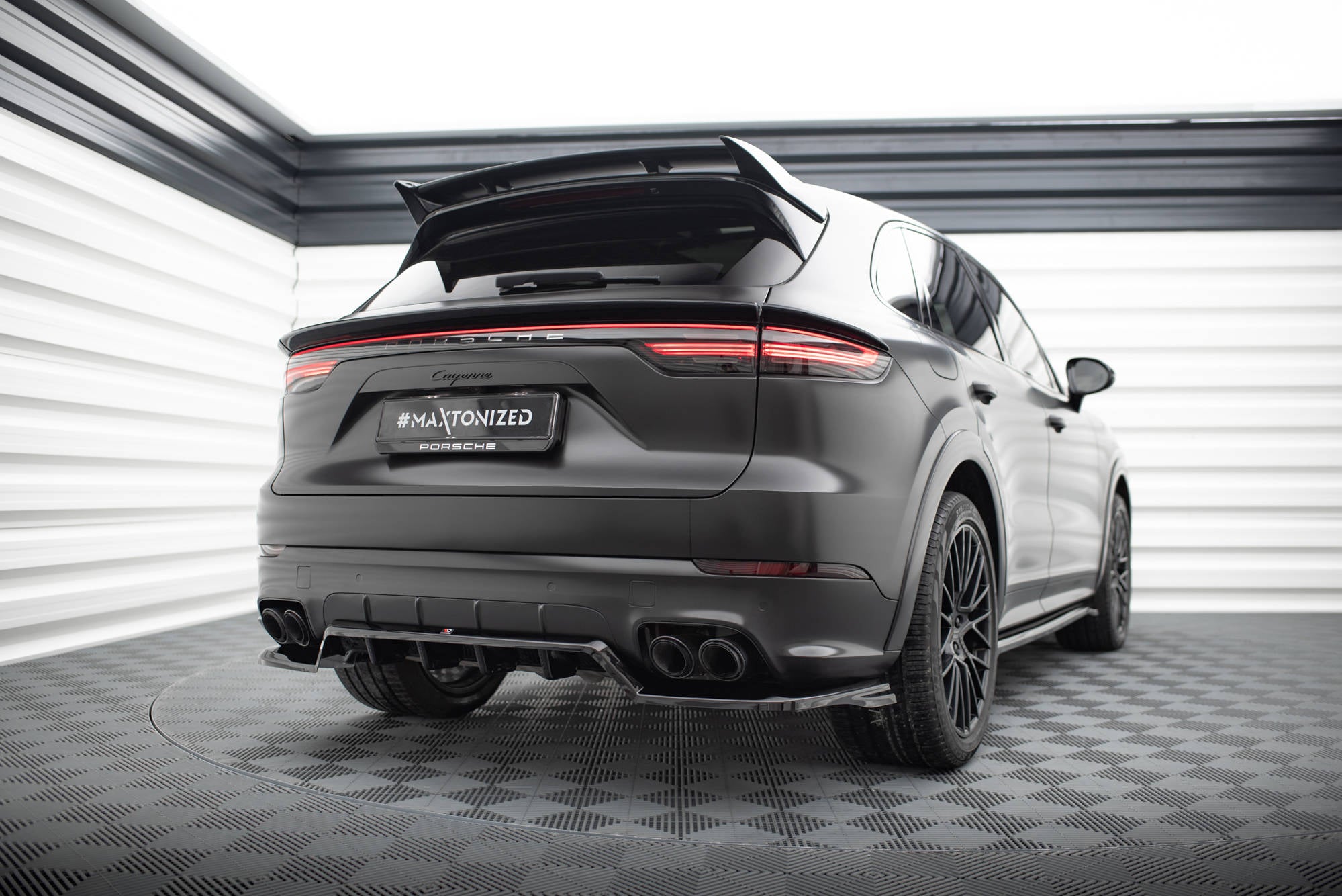 Heckdiffusor Porsche Cayenne Sport Design Mk3