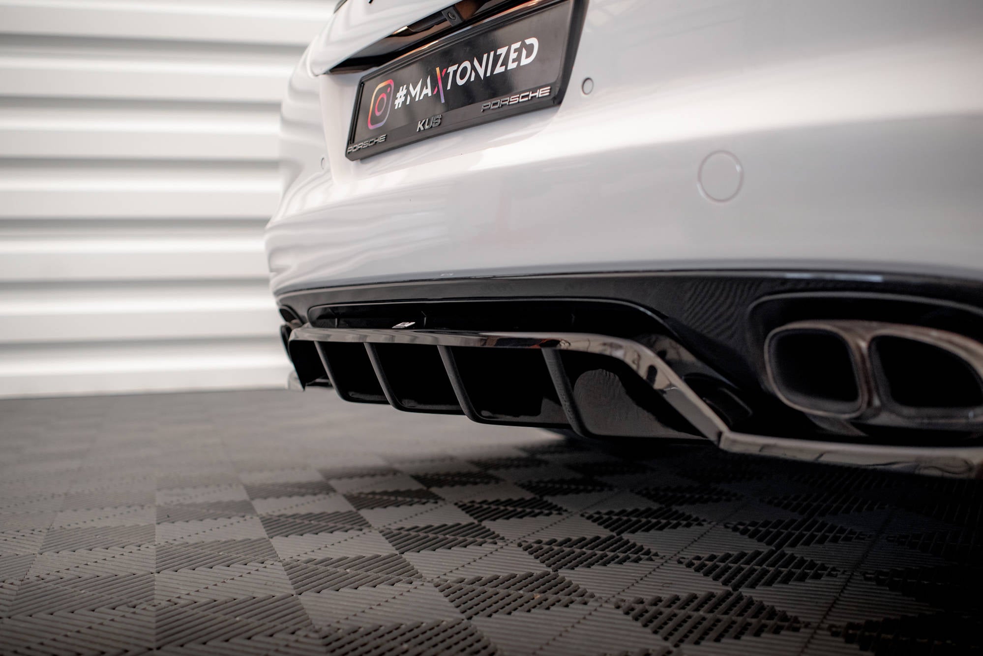 Heckdiffusor Porsche Panamera Turbo 970