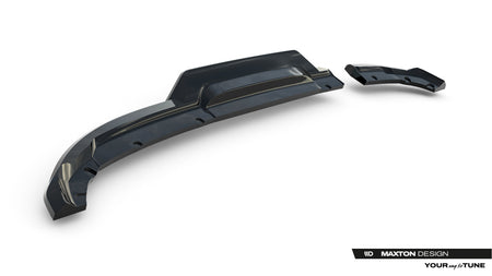 Mittlerer Heckdiffusor (mit einem vertikalem balken) Renault Clio MK5 Facelift