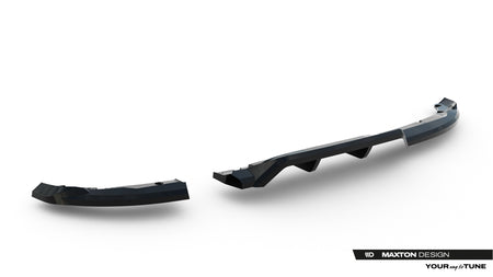Mittlerer Heckdiffusor (mit einem vertikalem balken) Renault Clio MK5 Facelift