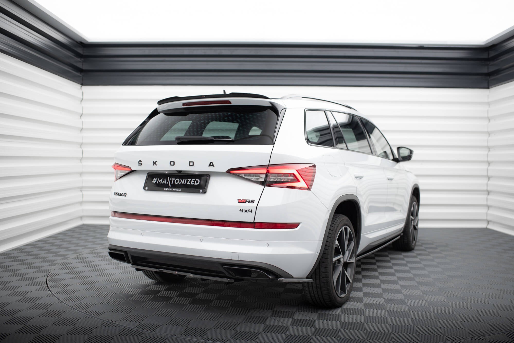 Heckdiffusor Skoda Kodiaq RS Mk1 / Mk1 Facelift