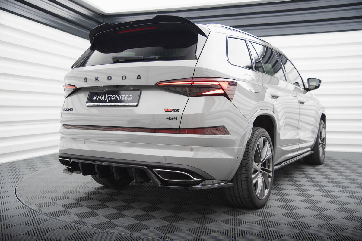 Mittlerer Heckdiffusor (mit einem vertikalem balken) Skoda Kodiaq RS MK1 / MK1 Facelift