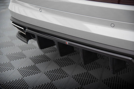 Mittlerer Heckdiffusor (mit einem vertikalem balken) Skoda Kodiaq RS MK1 / MK1 Facelift