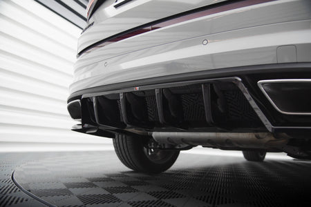 Mittlerer Heckdiffusor (mit einem vertikalem balken) Skoda Kodiaq RS MK1 / MK1 Facelift