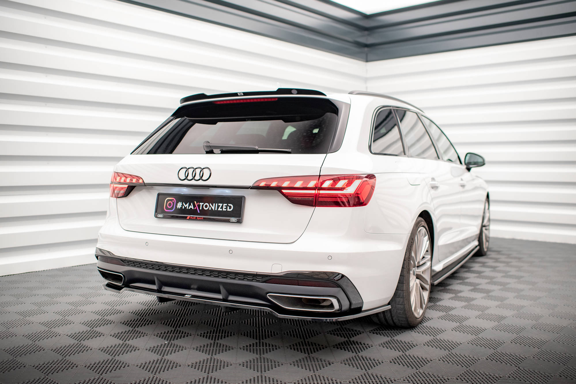 Heckdiffusor V.1 Audi A4 S-Line B9 Facelift