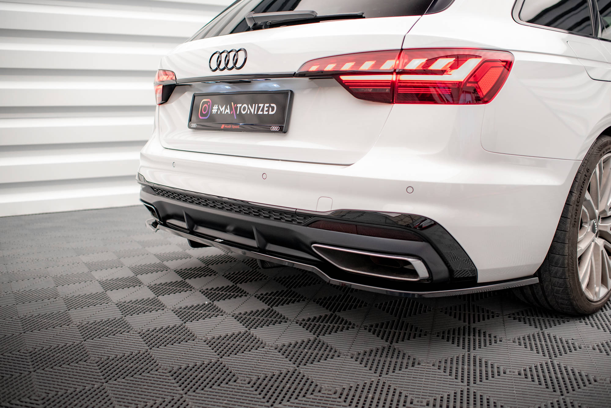Heckdiffusor V.1 Audi A4 S-Line B9 Facelift