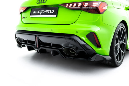 Mittlerer Heckdiffusor (mit einem vertikalem balken) V.1 Audi RS3 Sportback 8Y Facelift