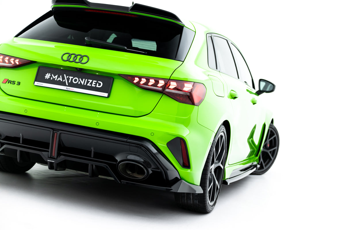Mittlerer Heckdiffusor (mit einem vertikalem balken) V.1 Audi RS3 Sportback 8Y Facelift