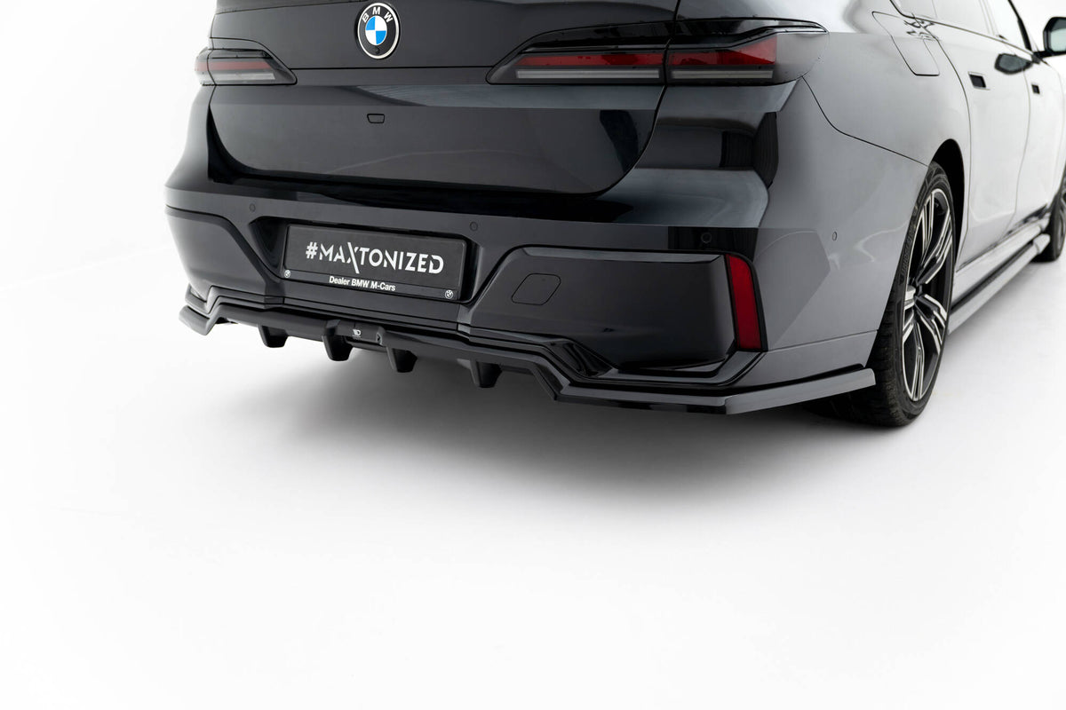 Mittlerer Heckdiffusor (mit einem vertikalem balken) V.1 BMW 7 M-PACK G70